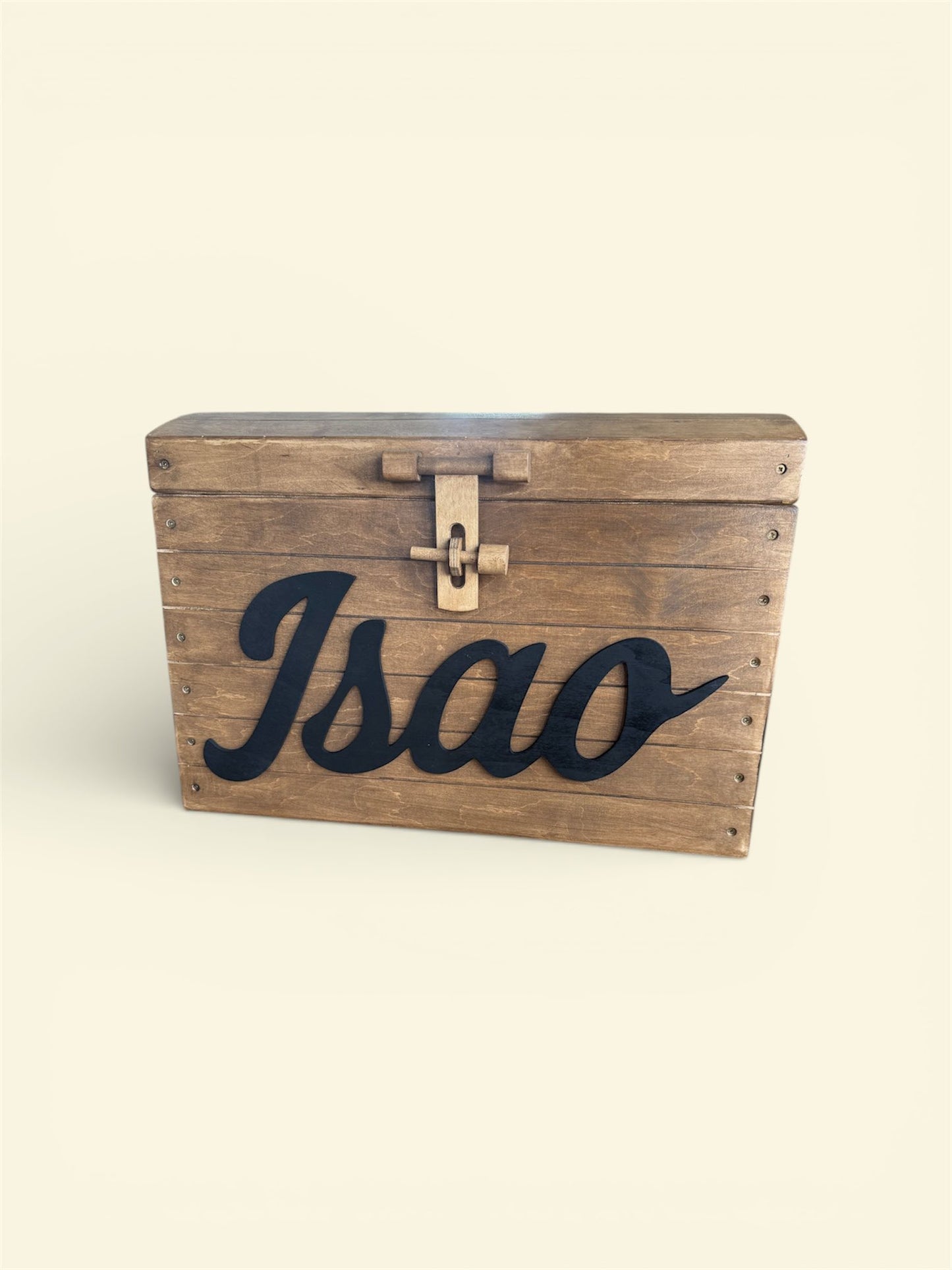 Coffre en bois personnalisable