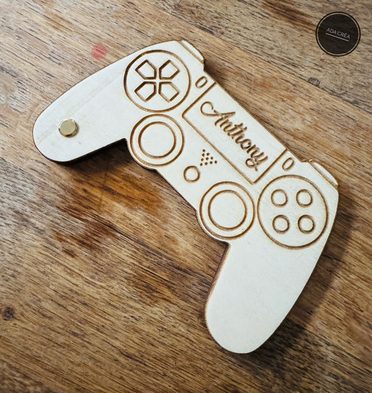 Demande parrain à thème "Manette de jeu vidéo"