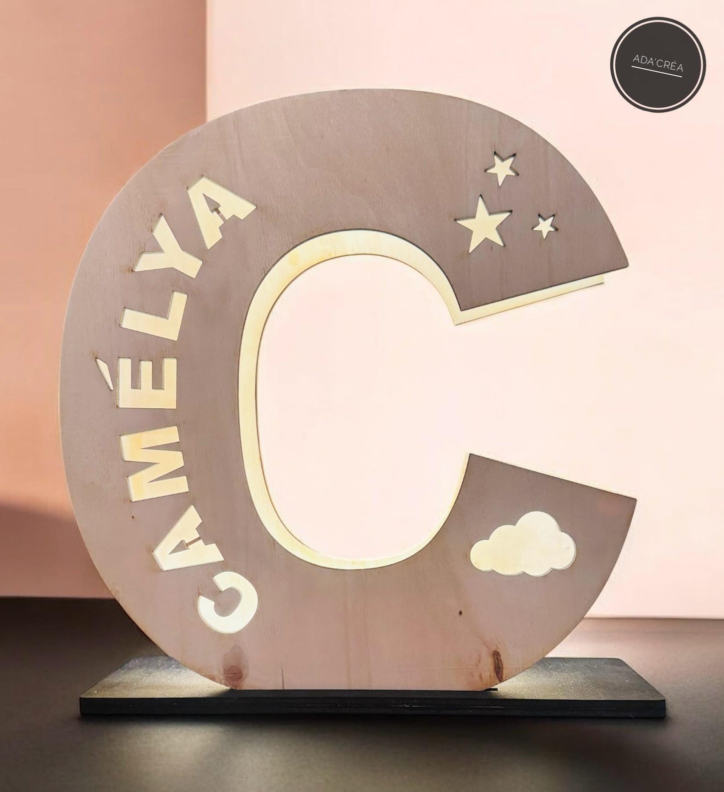 Lampes en bois personnalisées